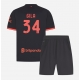 AC Milan Mario Gila #34 Replike Rezervni Dres za djecu 2026-27 Kratak Rukav (+ Kratke hlače)